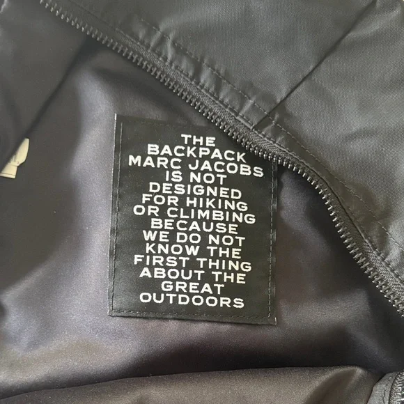 Marc Jacobs Black Backpack - Picture 2 of 4